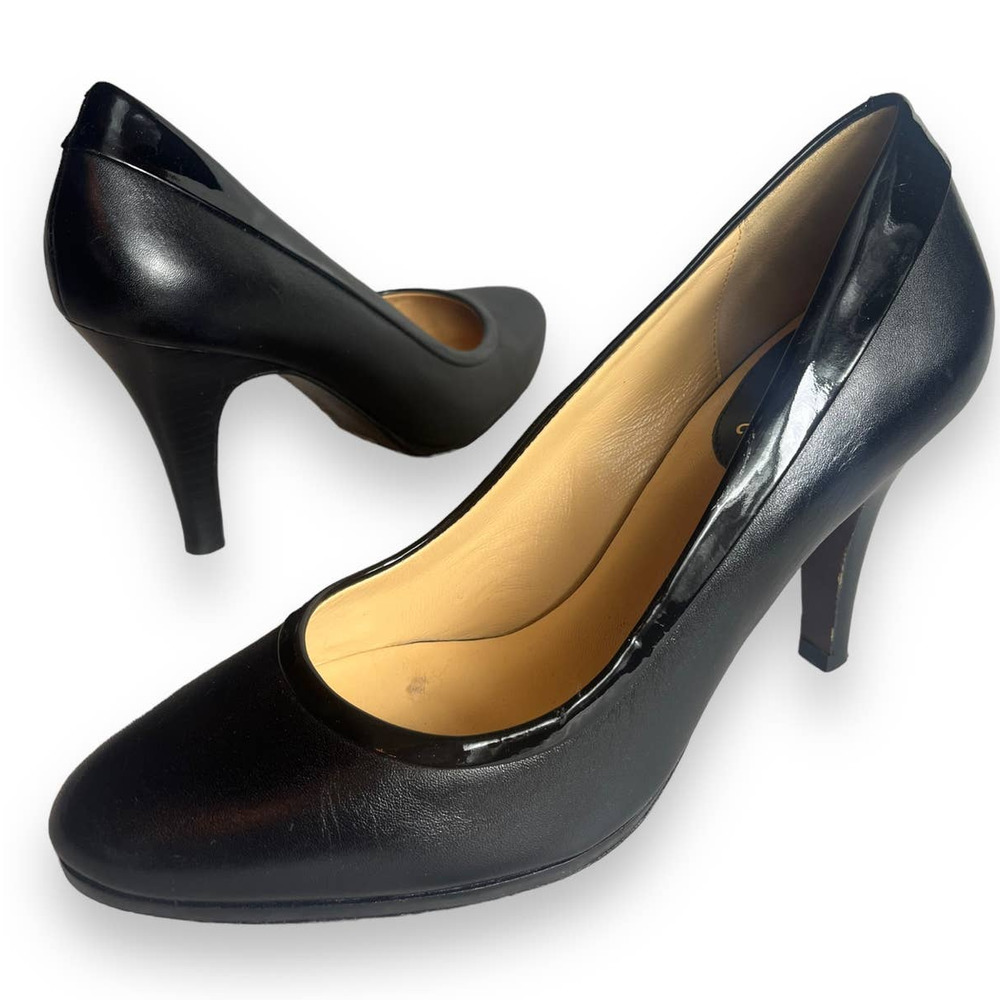 Cole Haan Nike Air Platform Pump Heels | Black | Womens 9.5 - Picture 4 of 13